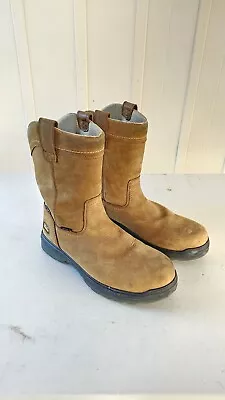 Mens Ariat Turbo Waterproof Composite Toe Work Boots 10027328 Size 13 D • $19