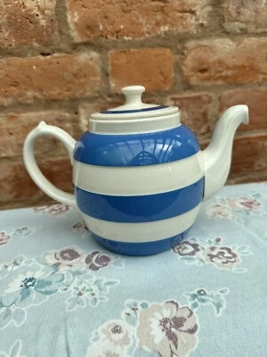 £45 • Buy TG Green Cornishware Rare Shape Tea Pot Green Shield