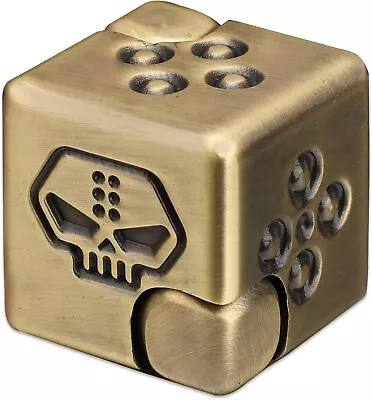 Metal Infinity Cube Kids Adults 2-in-1 Magnet Dice Fidget Hand Toys Focus Finger • $25.45