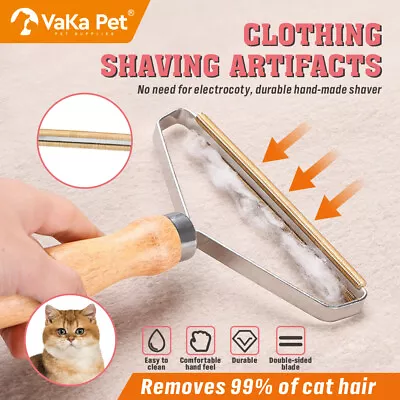 Lint Remover For Pet Hair Cat & Dogs Clothes Shaver Fabric Brush Wool Roller • $6.19