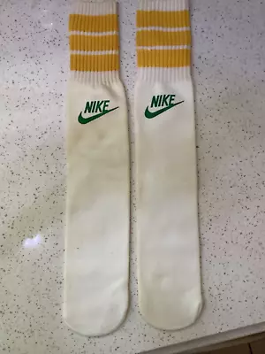 Vintage Nike Tube Socks Yellow And Green • $39.99