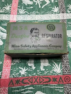 Mine Safety Appliances Company MSA VTG Dustfoe Respirator Coal Pittsburgh PA • $95