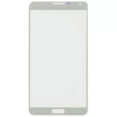 Lens For Samsung Galaxy Note III Glass Only White Glass Screen Cover Part Repair • $6.44