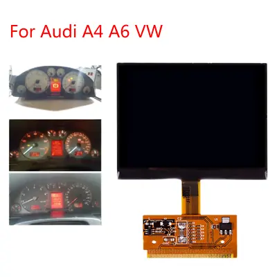 LCD Display Screen Instrument Cluster For Audi A4 B5 A6 C5 VW Volkswagen New • $10.59