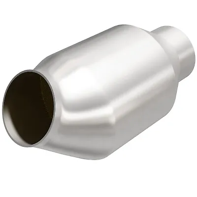 Magnaflow 59979 High-Flow Catalytic Converter Round Spun Metallic 3  In/Out • $168