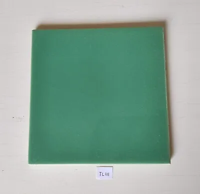 1940 Vintage Green Architecture Furniture Tile Richard England Unused Tile CT41 • $67.14