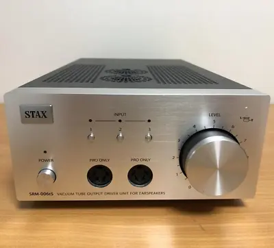 $679.99 • Buy STAX SRM-006tS Tube Type DC Amplifier Driver Unit Tested & Works From Japan