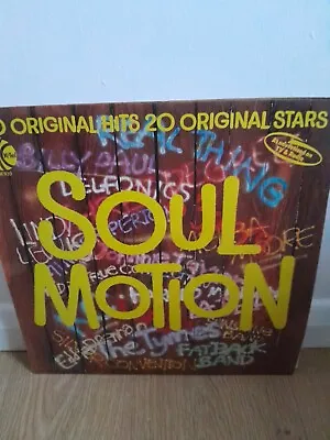 K-Tel Soul Motion 20 Original Hits Vinyl LP Original Stars • £4.99
