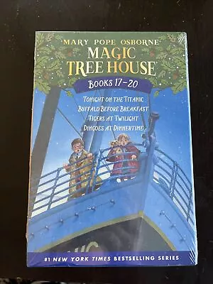 Magic Tree House (R) Ser.: Magic Tree House Books 17-20 Boxed Set : The Mystery • $18