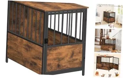 Dog Crate Furniture Wooden Dog Kennel For Small Medium Dogs Heavy Duty Dog  • $140.38