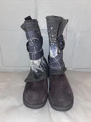 Women's LUKEES Nikki Boots By MUK LUKS  Gray  Size 7 NWOB! • $31.95