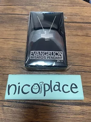 $81 • Buy Evangelion Misato Katsuragi Model Necklace Cross Pendant Silver New 2021