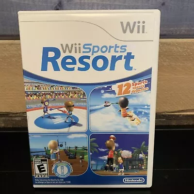 Wii Sports Resort (Nintendo Wii 2009)Tested & WORKS CIB!!! • $19.99