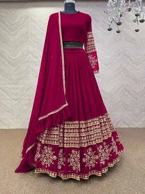 £65 • Buy Designer Lehenga Choli Lengha Indian Bollywood Wedding Party Pakistani Wear