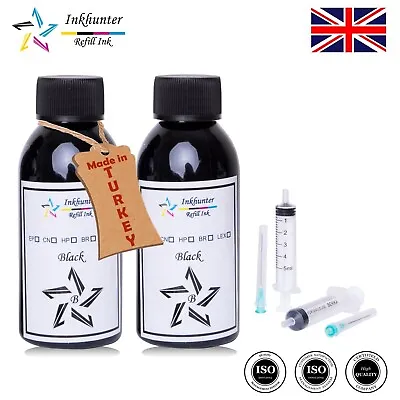 £12.99 • Buy 2x100 Ml Ink Cartridge Refill Kit For Canon Pixma MG3150 MG3150RED MG3155 MG3200