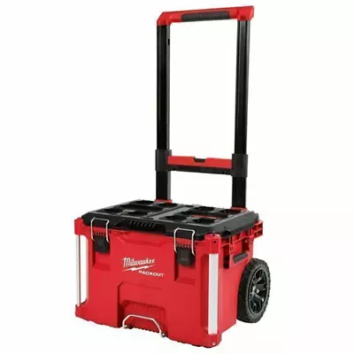 Milwaukee Packout 22  Rolling Tool Box 48-22-8426 (Black/Red) 10038398 • $184.58