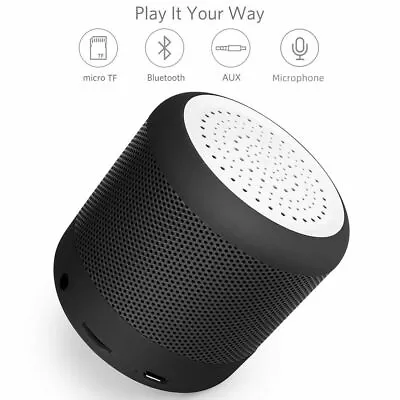 Super Bass Wireless Bluetooth Music Mini Speaker IPhone IPad Tablet Loud TF / FM • £14.62