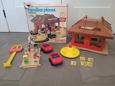  1974 McDonalds Playskool Familiar Places Play Set  • $61.79