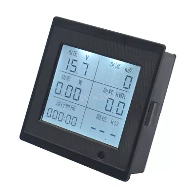 LCD Digital Display DC Voltage Current Meter 6-100V Power Multi-function 20A • $16.29