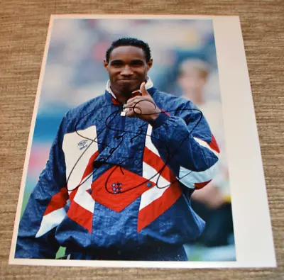 Paul Ince Hand Signed Original Press Photo Autograph England Man Utd Manchester • £9.99