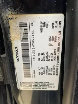 Automatic Transmission 8 Cylinder AWD Fits 05-07 VOLVO XC90 393504 • $1200