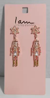 I Am Limited Edition Christmas Nutcracker Earrings New • $21.99