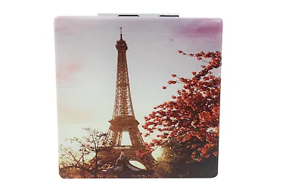 Love Paris Eiffel Tower Art Design Double Side Compact Mirror • $11.20