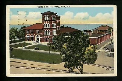 Pennsylvania PA Postcard Erie State Fish Hatchery Vintage • $4.99