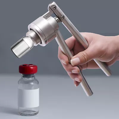 Manual Vial Crimper 20MM Medical Bottle Cap Crimping Tool Aluminum Capper  • $35