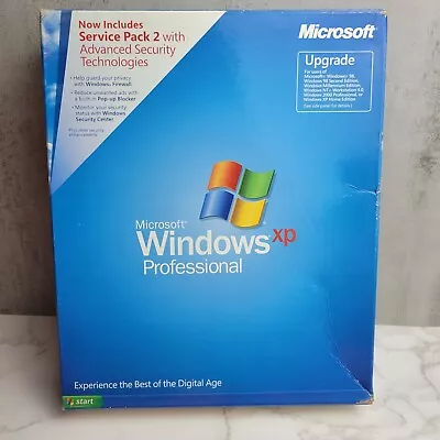 Microsoft Windows XP Professional Retail Box Includes Service Pack 2 • $34.99