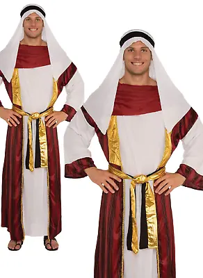 Desert Prince Costume Adult Mens Arabian Fancy Dress Outfit • £26.99
