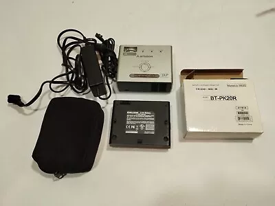 Mitsubishi Electric PK20 Pocket Projector DLP W/ BATTERY PACK Remote Case.  • $79.50