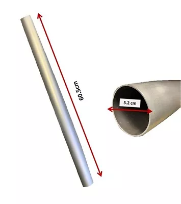 £16.99 • Buy Caravan Motorhome SILVER/GREY Tapered Aluminium Island Table Leg 60.5 X 5.2cm