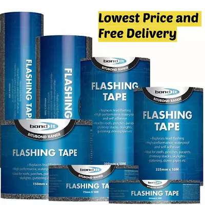 Bond It Bitumen Flashing Flash Band Self Adhesive Roofing Repair Tape Lead Free • £25.89