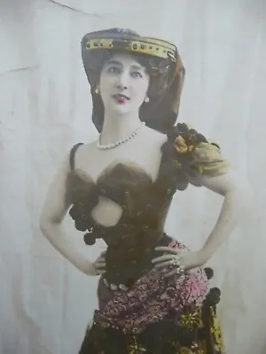 £3.95 • Buy Edwardian Spanish Dancer Actress Miss La Belle Otero postcard