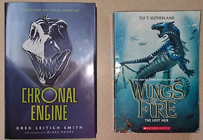 Chronal Engine Hardback NEW & Wings Of Fire The Lost Heir Paperback Preowned • $6