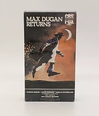 Vintage Max Dugan Returns VHS Mostly Sealed Split Plastic Base Donald Sutherland • $27.99