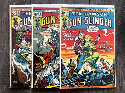 Tex Dawson Gun Slinger #123 (1973) Jim Steranko Bronze Age Marvel Comic *LOT* • $0.99