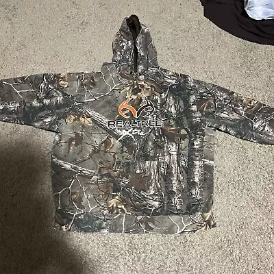 Realtree Xrtra Hoodie Sweatshirt Mens XL Pullover Camo AOP • $28