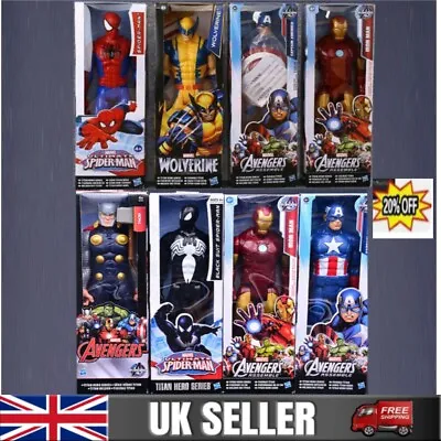 12  Marvel Avengers Iron-man Spiderman Action Figures Super Hero Toys Kids Gifts • £9.99