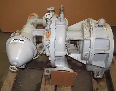 Coppus Tfr-16l 35-40 Rpm 3600 Rpm 6  8 Bolt Flanged Nozzle Steam Turbine Rebuilt • $7500