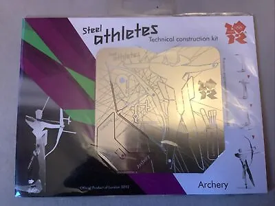 London 2012 Olympic Steel Athletes Figurine Archery - Brand New & Sealed • £5