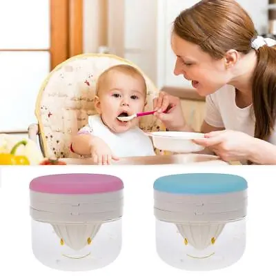 Manual Baby Infant Food Fruit Vegetable Grinder Bowl Mill Blender Masher Home • £11.06