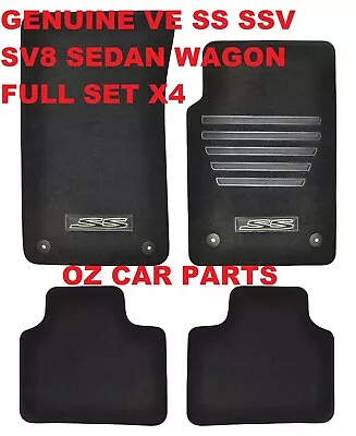 For Holden Commodore Ve Ss V8 Floor Mats 4 Piece Full Set Genuine New • $185