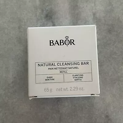 NEW In BOX Babor Natural Cleansing Bar Soap • $29.99