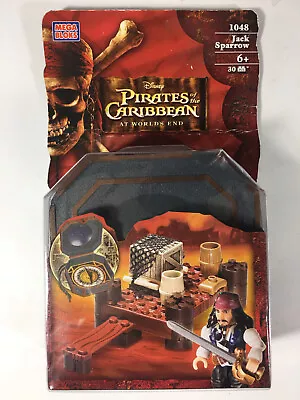 Mega Bloks Disney Pirates Of The Caribbean At World's End - Jack Sparrow • $48.88