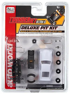 $19.95 • Buy Auto World HO Slot Car Parts - T-Jet DELUXE Pit Kit - 1970 Ford Mustang Body