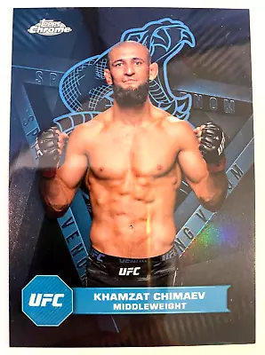 2024 Topps Chrome Ufc Khamzat Chimaev Spitting Venom Rare Insert Case Hit Ssp • $329.99