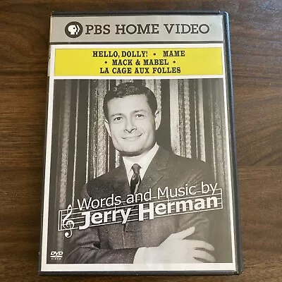 Words And Music By Jerry Herman DVD PBS Home Video Hello Dolly Mame O17 • $9.99