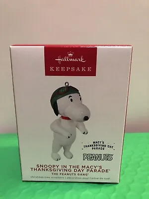 Hallmark Snoopy In The Macys Thanksgiving Day Parade Ornament Peanuts Gang 2022 • $12.88